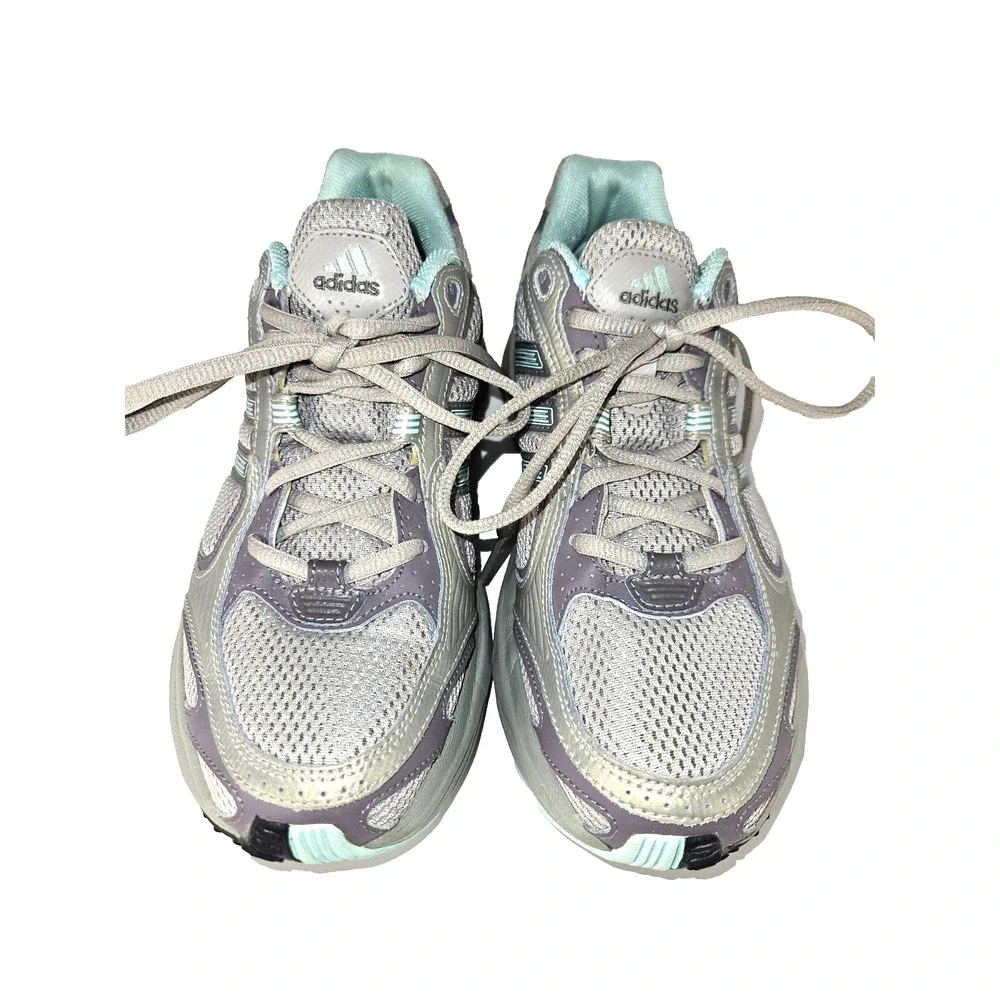adidas Women's 7.5 Adiprene Torsion Running Shoes Gray Athletic Sneakers Trainer